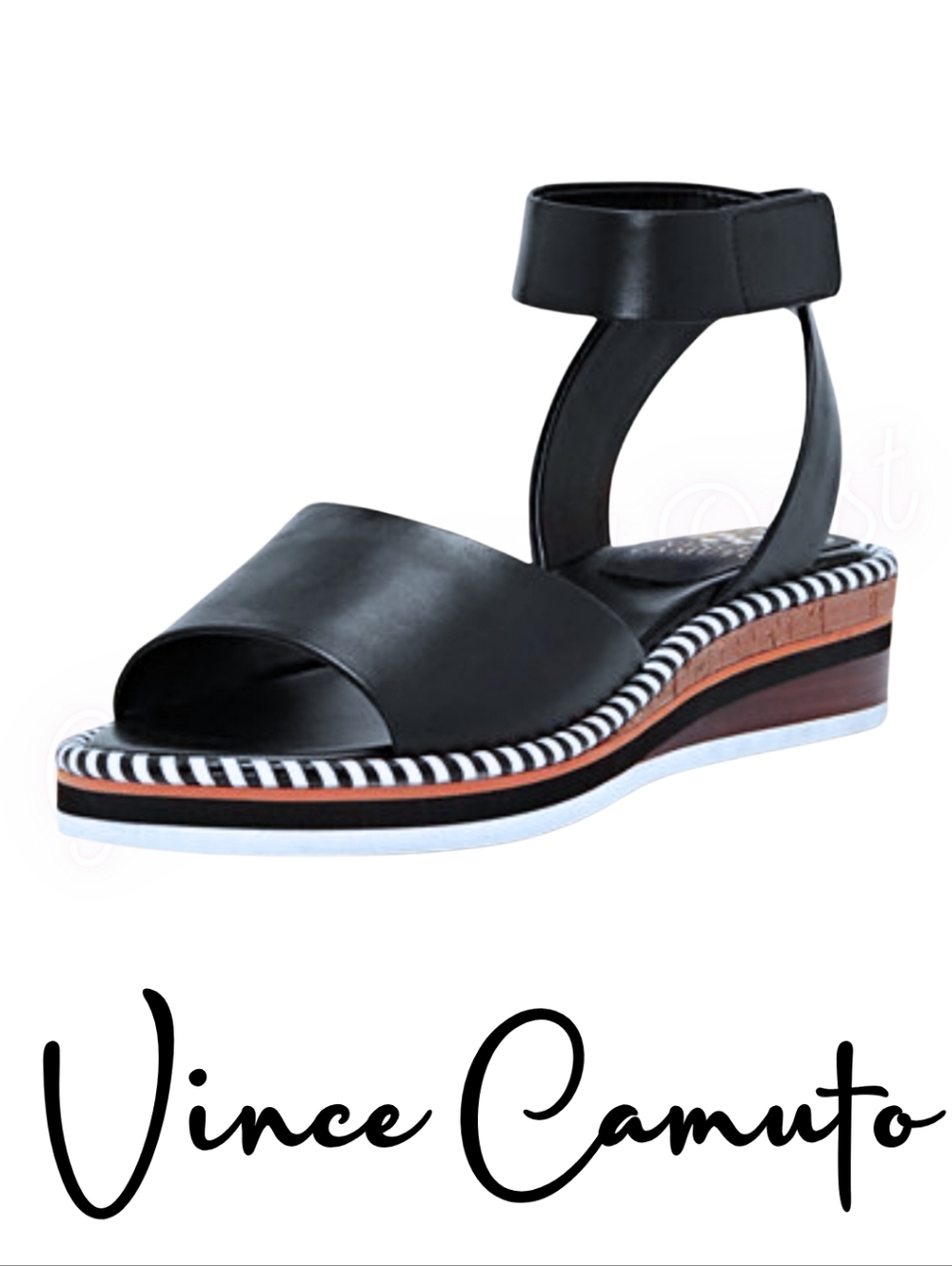 Vince Camuto Mariena Wedge Leather Sandals
